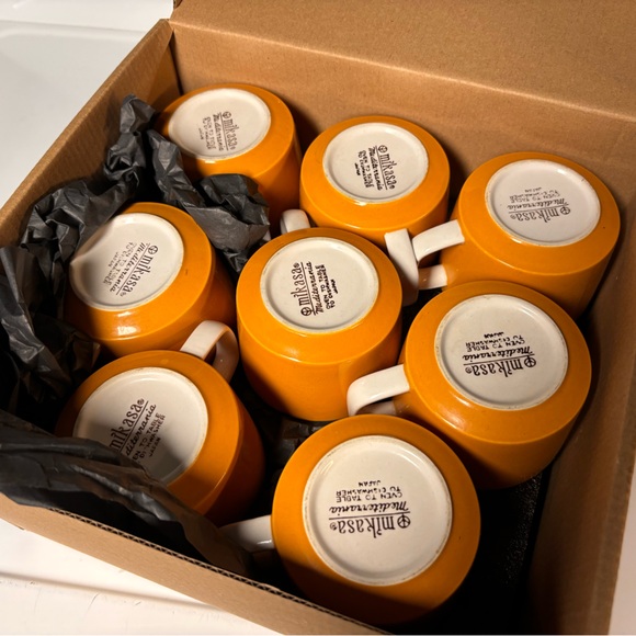 Vintage Mikasa Mediterrania cups (8) in perfect shape, made in Japan. - Picture 3 of 3